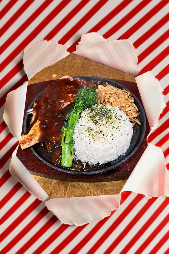 (L)Sizzling Chicken Steak